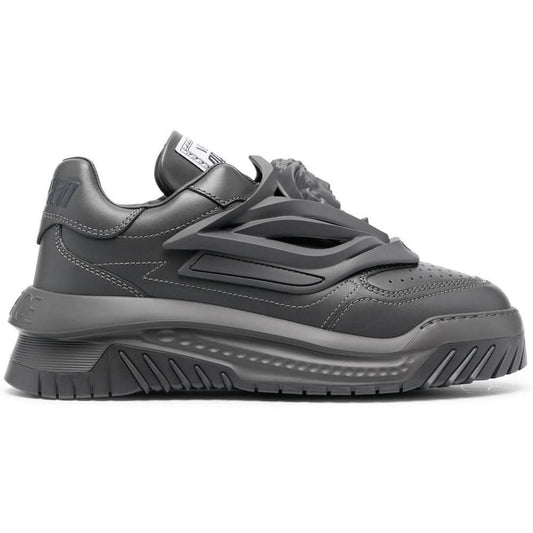 VERSACE Odissea chunky leather sneakers - kickpit