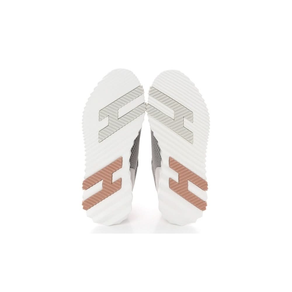 Hermès Air Mesh Suede Goatskin Bouncing  "Gris Lulea White" - kickpit