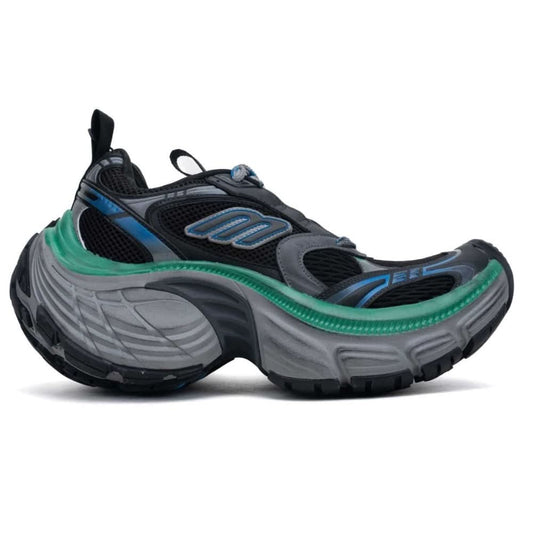 Balenciaga 10XL Sneakers "Black Green" - kickpit