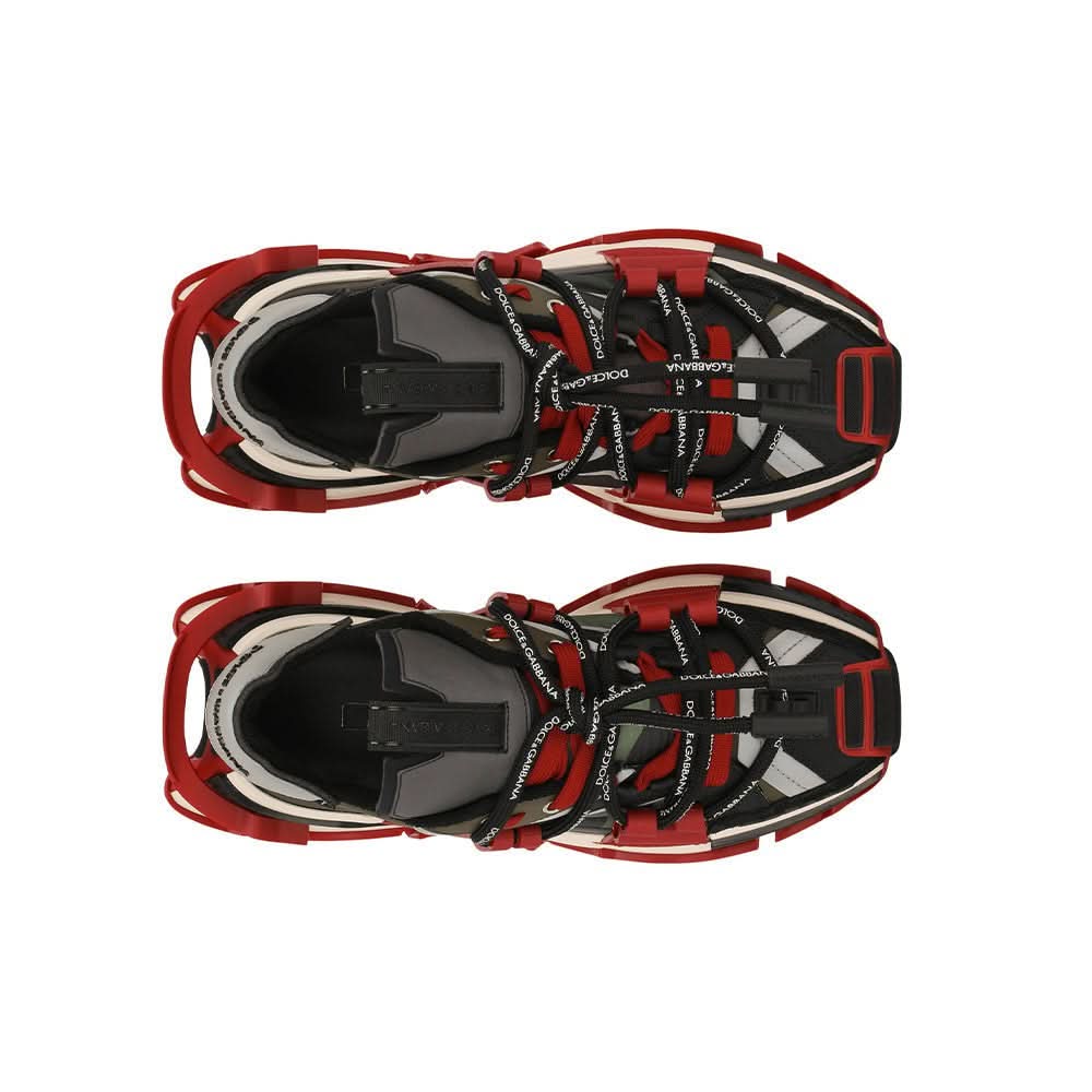 Dolce & Gabbana Space panelled low-top sneakers - kickpit