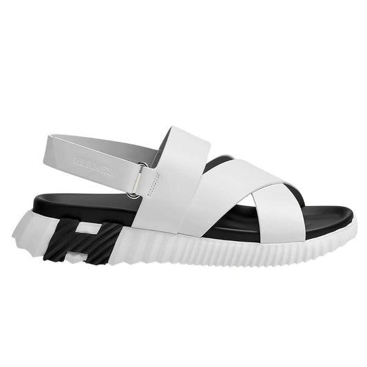 Hermes Electric sandal "White" - kickpit