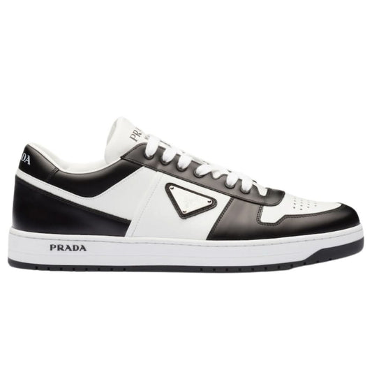Prada Downtown Leather 'Black White' - kickpit