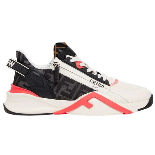 Fendi  Flow Runner Lunar New Year Capsule White Low Top Trainers - kickpit