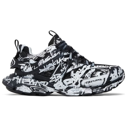 Balenciaga Track Sneaker 'Graffiti - Black White' - kickpit