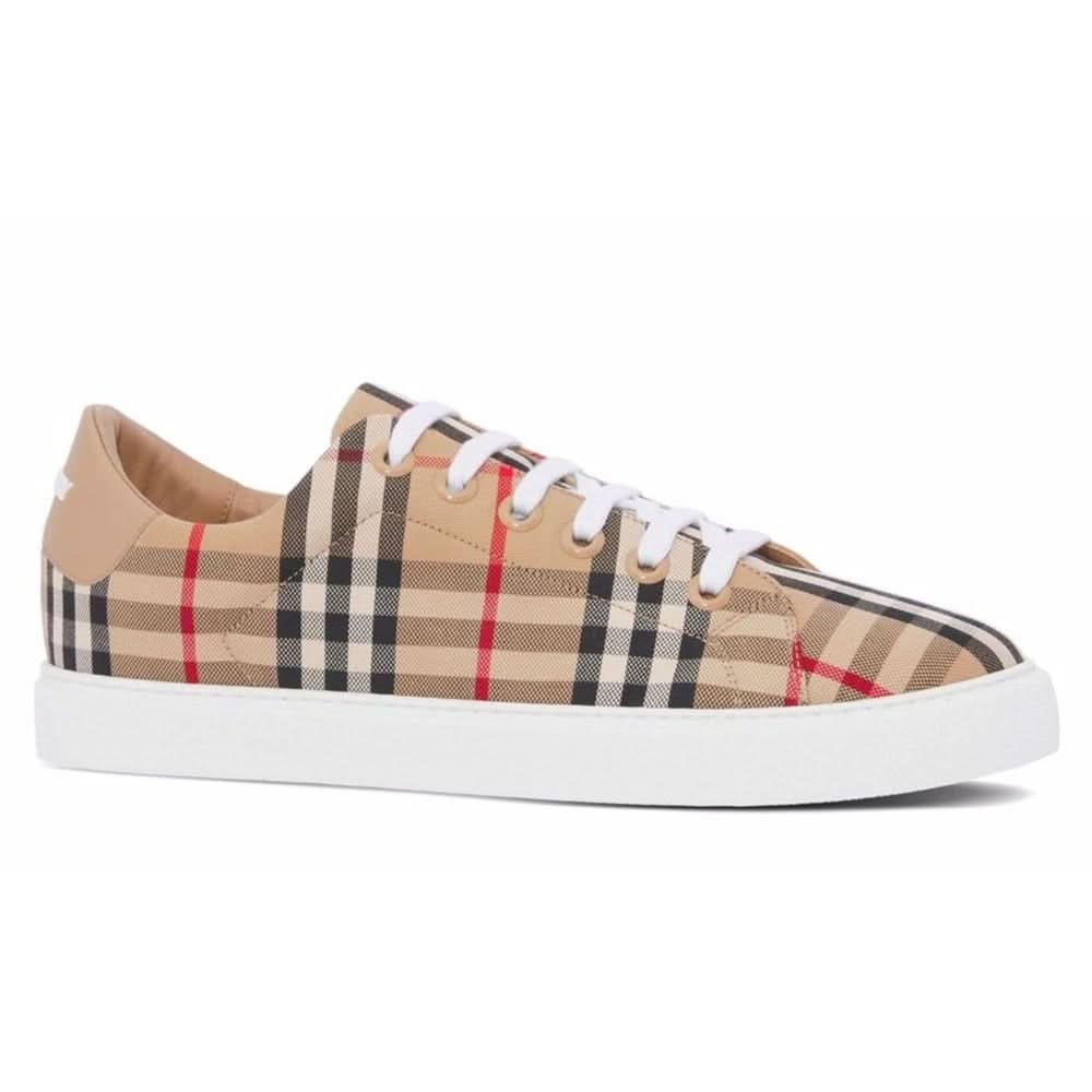 Burberry Vintage Check lace-up sneakers - kickpit