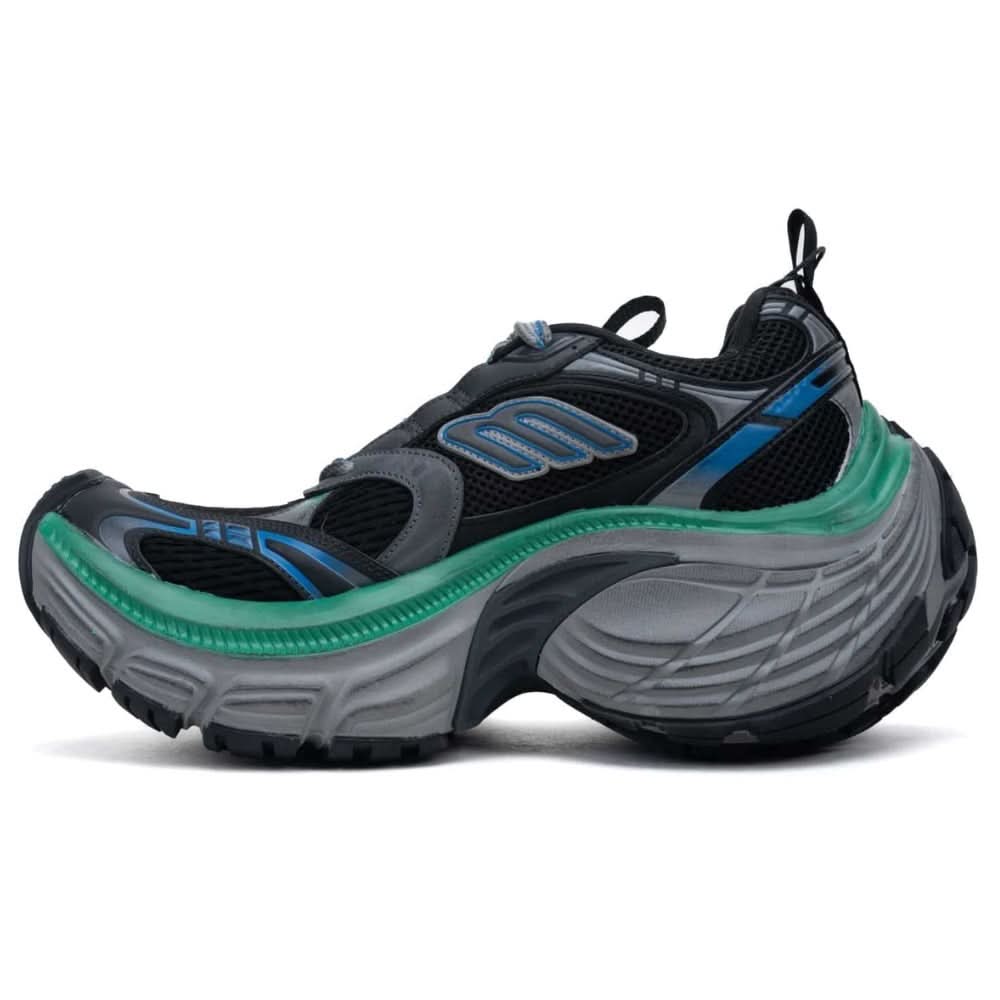 Balenciaga 10XL Sneakers "Black Green" - kickpit
