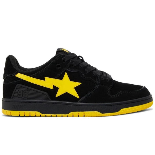 Sk8 Sta 'Black Electric Yellow' - kickpit