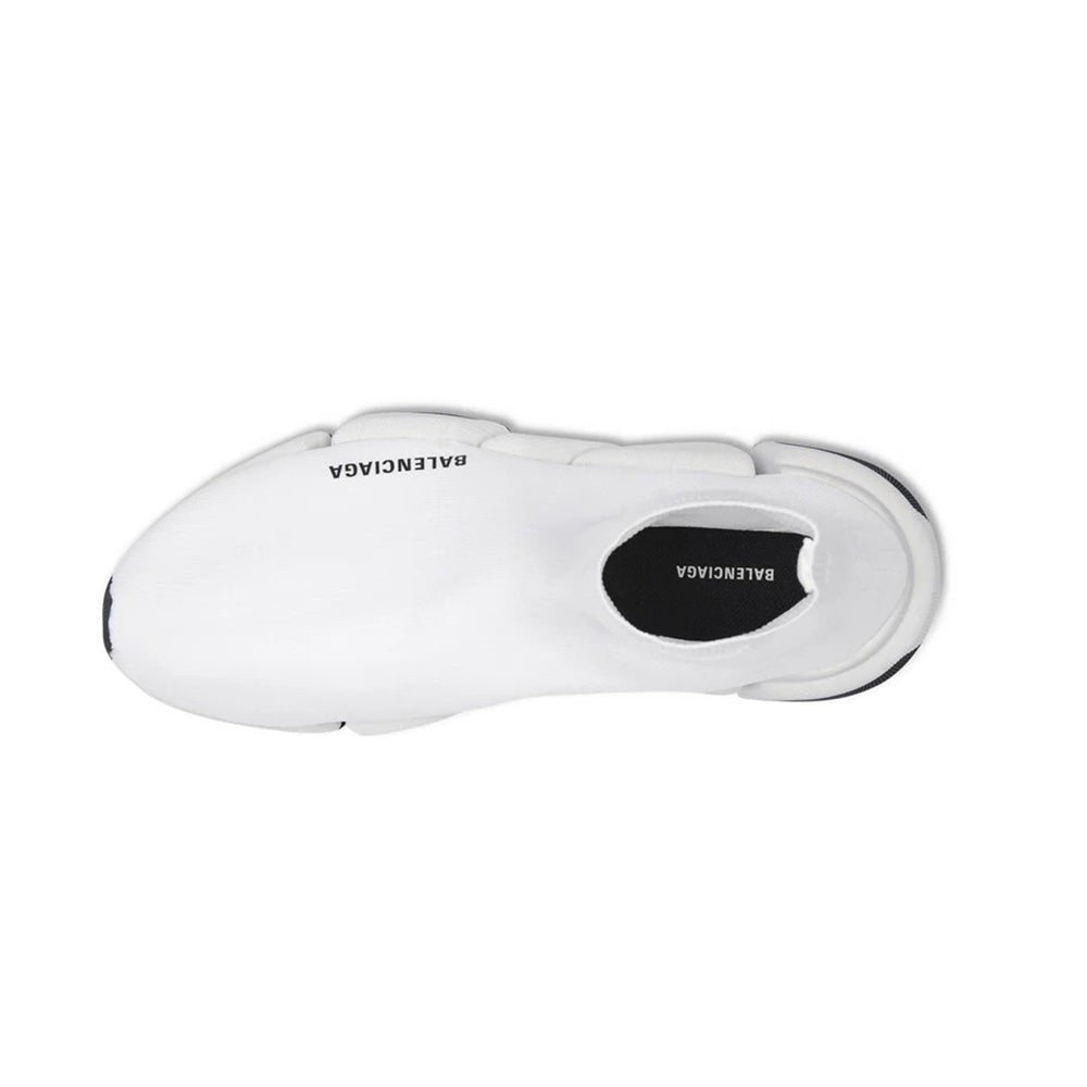 BALENCIAGA SPEED 2.0 LT WHITE & BLACK - kickpit
