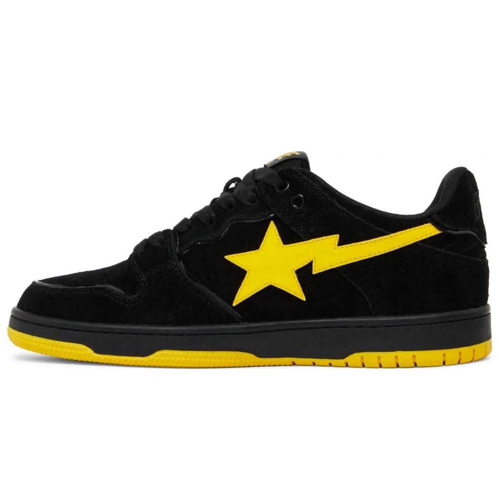 Sk8 Sta 'Black Electric Yellow' - kickpit