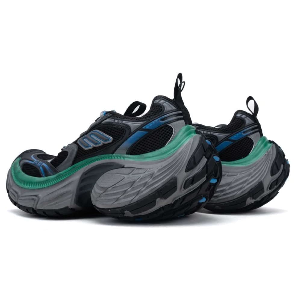 Balenciaga 10XL Sneakers "Black Green" - kickpit