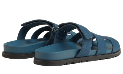 Hermes Chypre Sandal "Bleu Turquin"