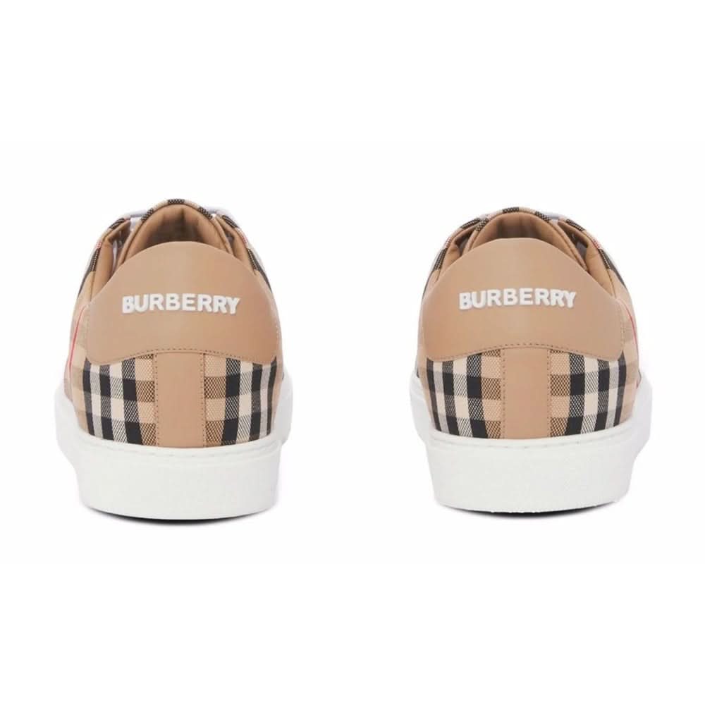 Burberry Vintage Check lace-up sneakers - kickpit