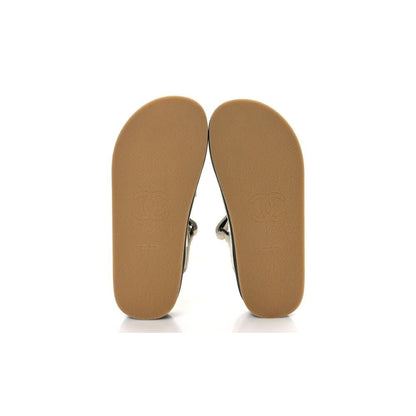 CHANEL Suede Calfskin Velcro "Ivory" - kickpit