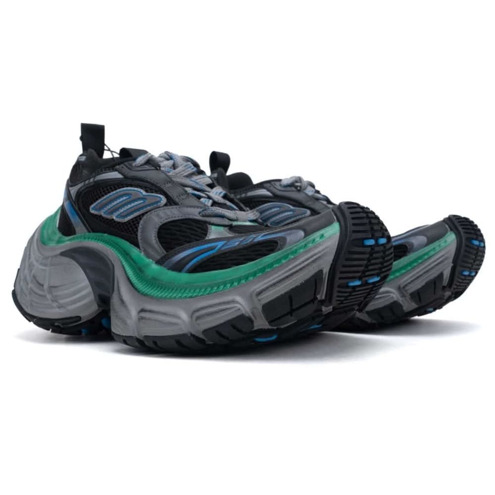 Balenciaga 10XL Sneakers "Black Green" - kickpit