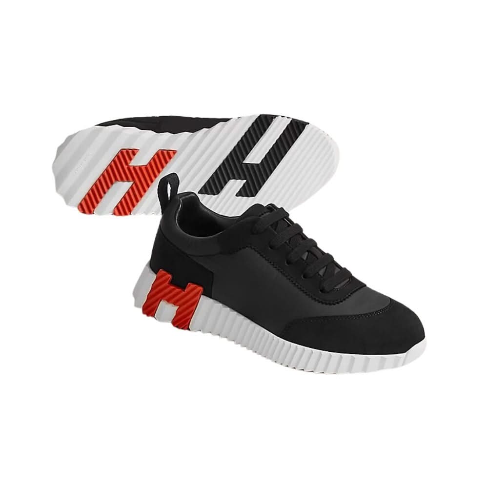 Hermes Bouncing sneaker "Black white" - kickpit