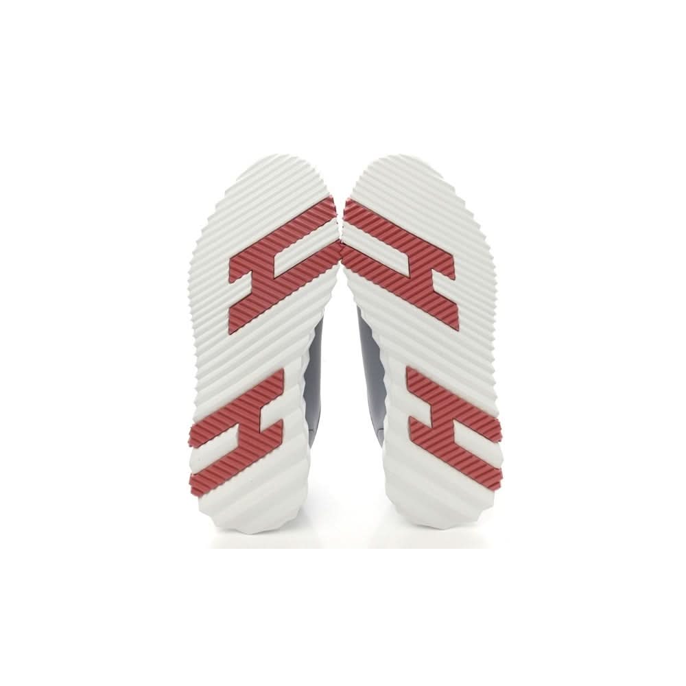 Hermès Technical Canvas Suede Goatskin Bouncing  "Gris Multicolor" - kickpit