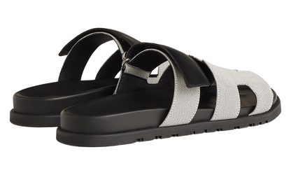 Hermes Chypre Sandal "Plum / Black"