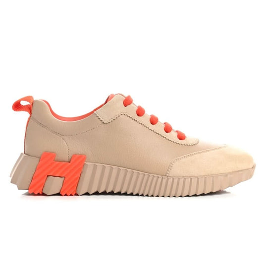 Hermès Goatskin Suede Goatskin Bouncing  "Beige Sarrasin" - kickpit