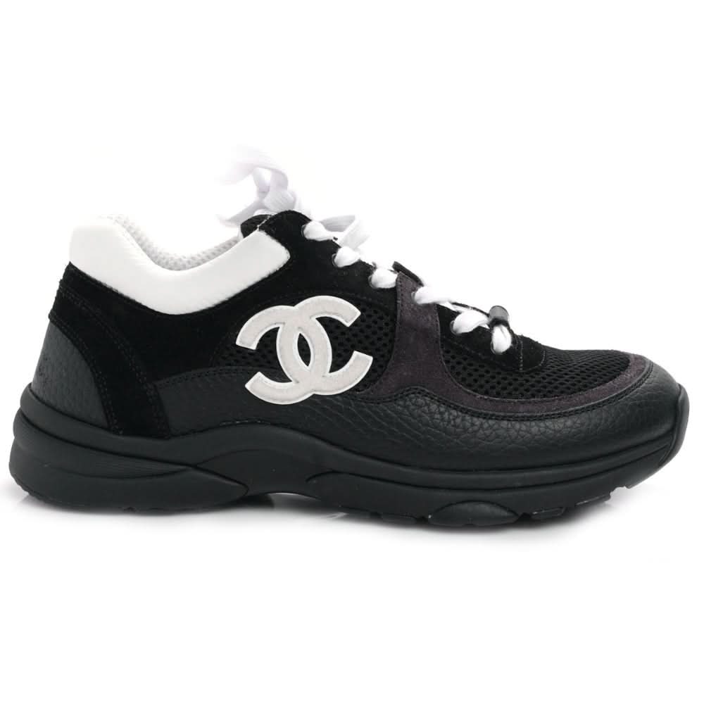 Chanel Sneaker 'Black White' - kickpit
