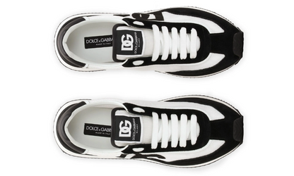 Dolce & Gabbana DG Cushion mixed-material "White/Black"
