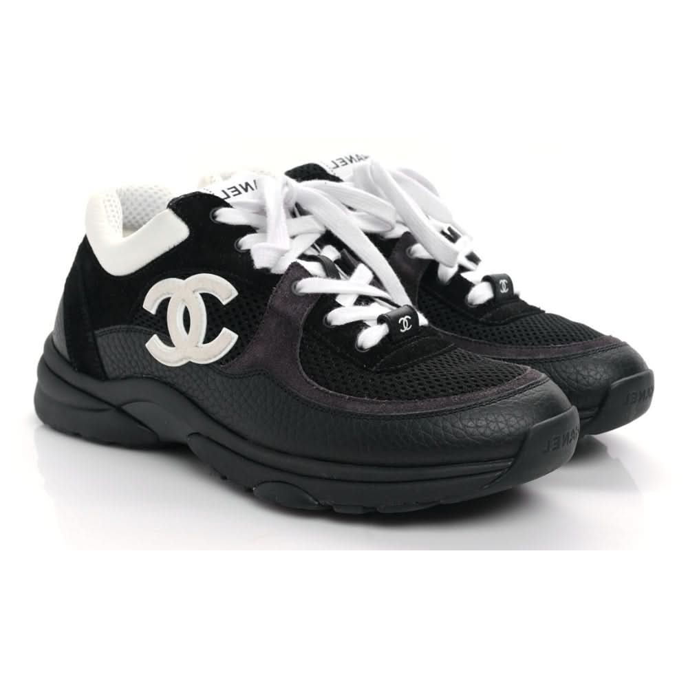 Chanel Sneaker 'Black White' - kickpit