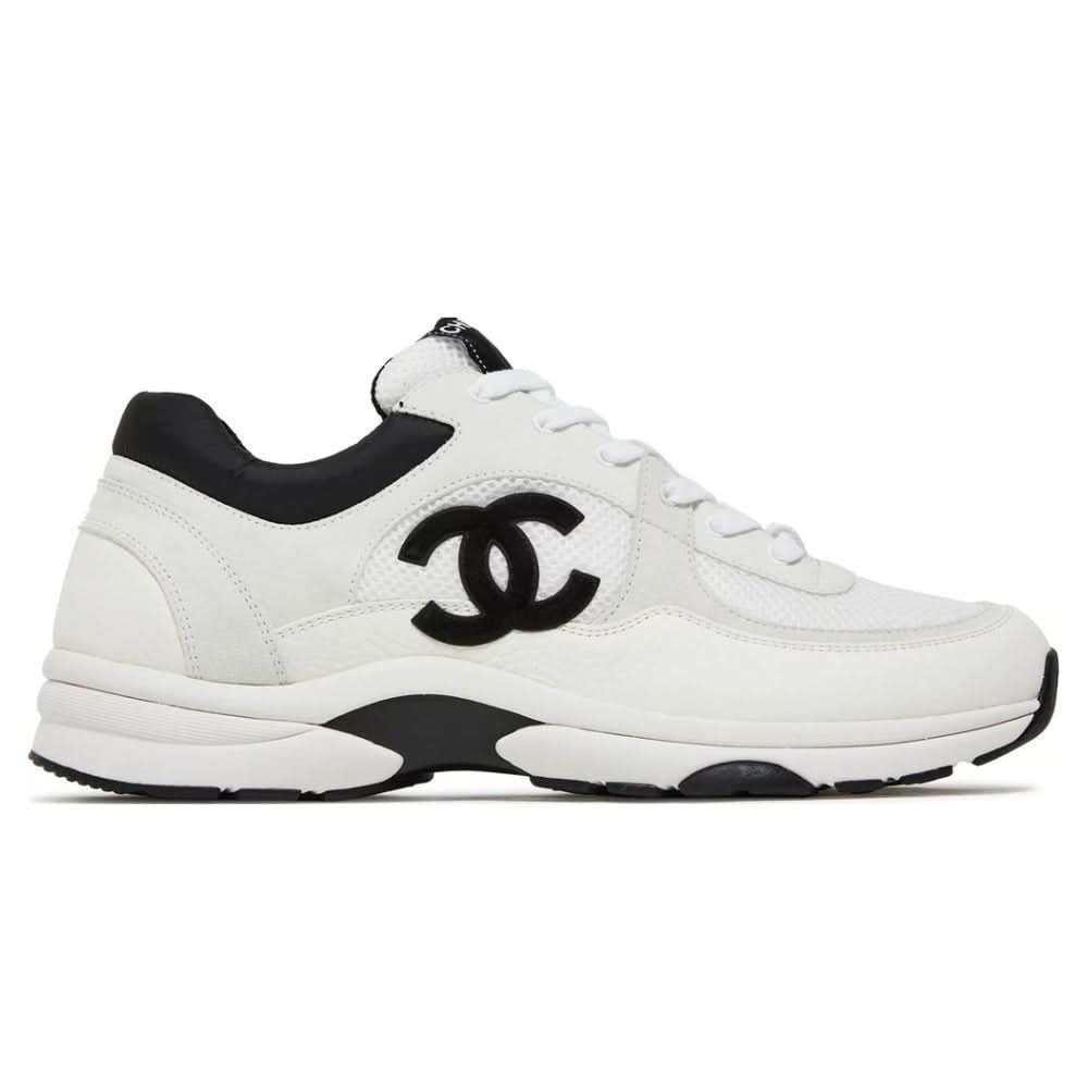Chanel Sneaker 'White Black' - kickpit