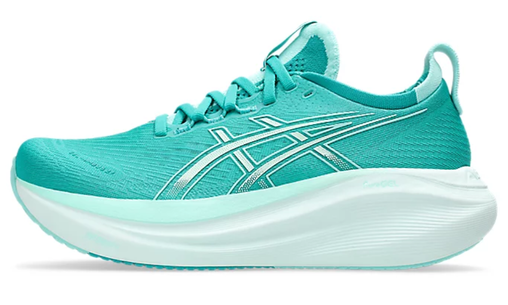 Asics Gel Nimbus 27 " Wave Teal/Illuminate Mint"