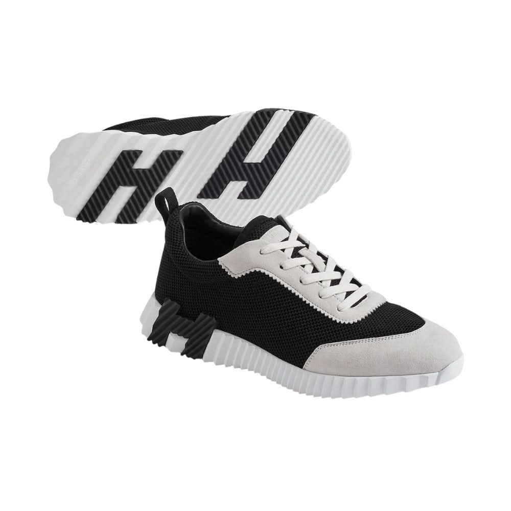 Hermes Bouncing sneaker "Black White" - kickpit
