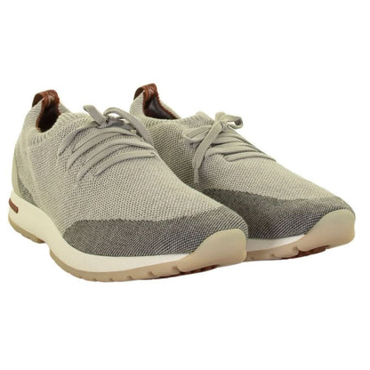 LORO PIANA Wool sock sneakers - kickpit