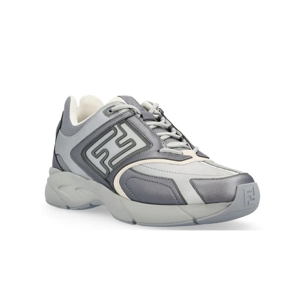 Fendi FF Motif Low-Top Faster Trainers - kickpit