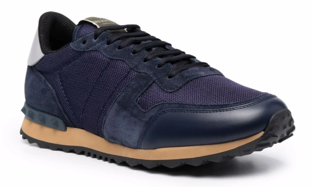 Valentino  Garavani Rockrunner low-top sneakers "Bleu"