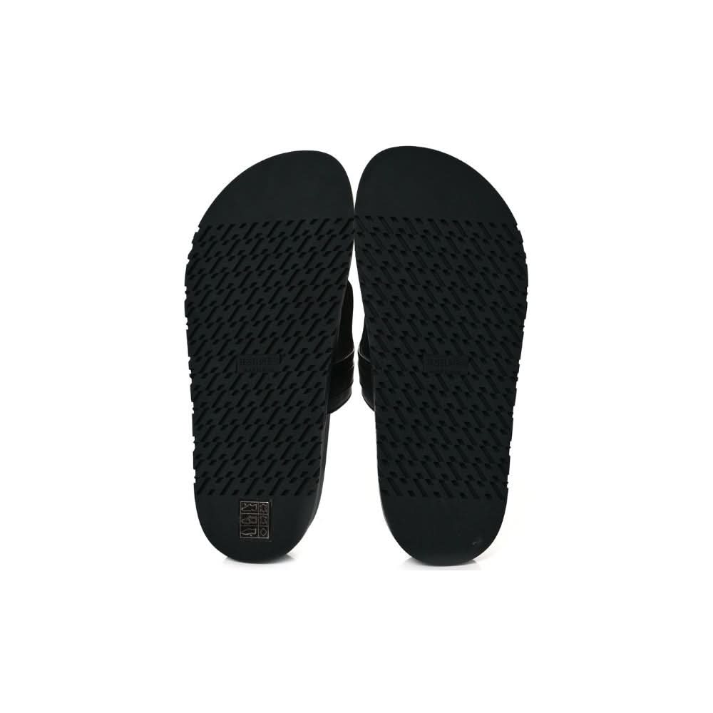 HERMES Empire sandal "Black" - kickpit