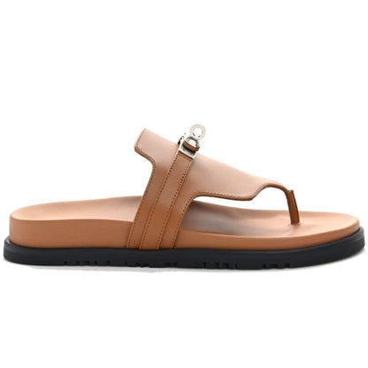 HERMES Empire sandal "Naturel" - kickpit