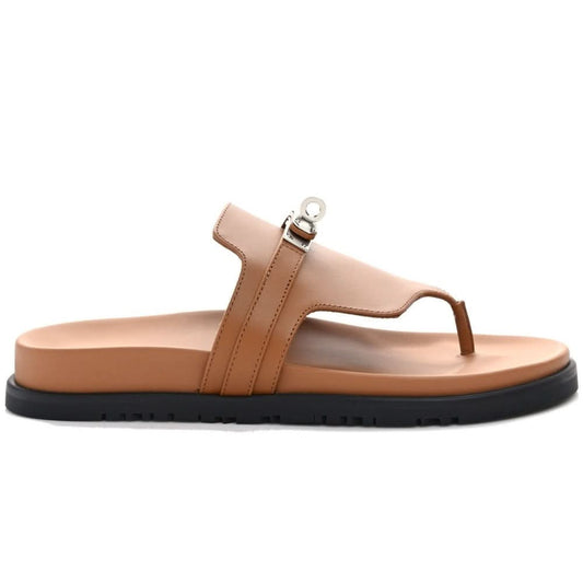 HERMES Empire sandal "Naturel" - kickpit