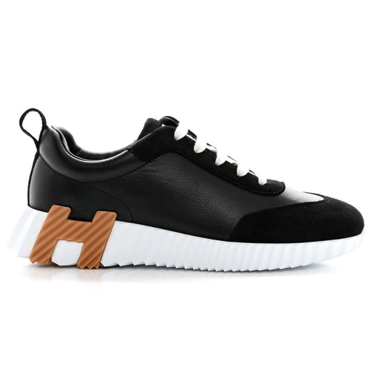Hermès Air Mesh Suede Goatskin Bouncing "Black" - kickpit
