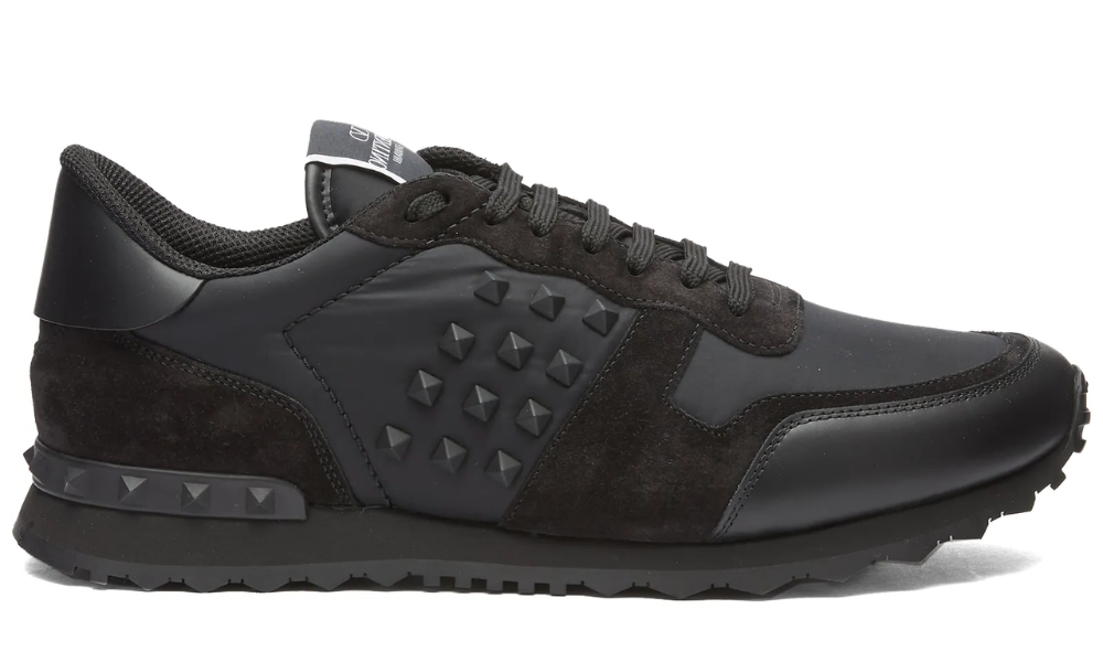 Valentino  Rockstud Sneaker "Black"