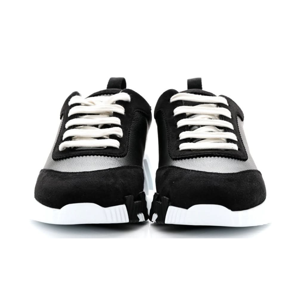 Hermès Air Mesh Suede Goatskin Bouncing "Black" - kickpit