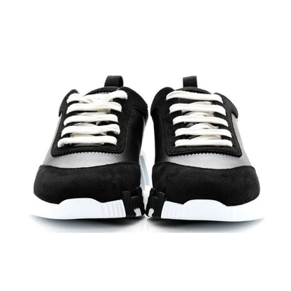 Hermès Air Mesh Suede Goatskin Bouncing "Black" - kickpit
