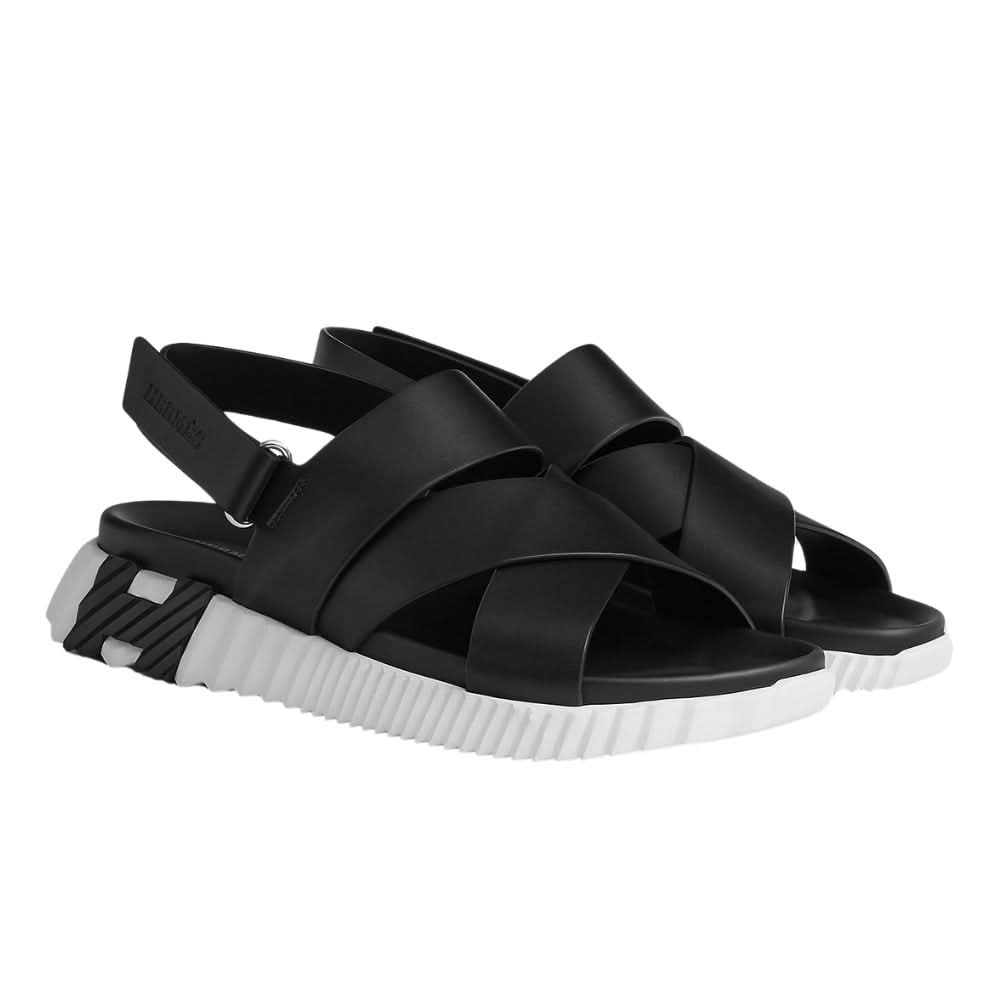 Hermes Electric sandal "Black" - kickpit