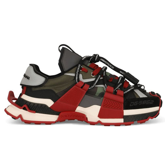 Dolce & Gabbana Space panelled low-top sneakers - kickpit