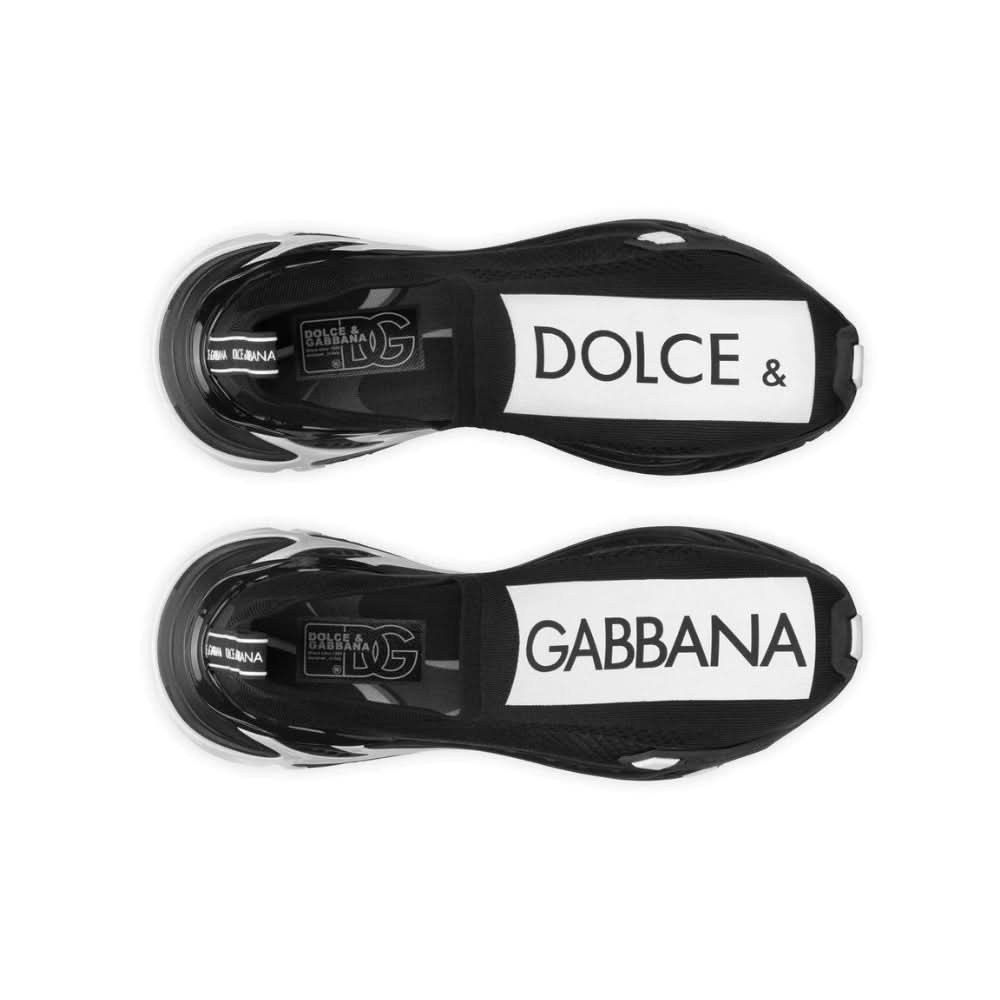 Dolce & Gabbana Stretch Mesh Fast Sneaker 'Black' - kickpit