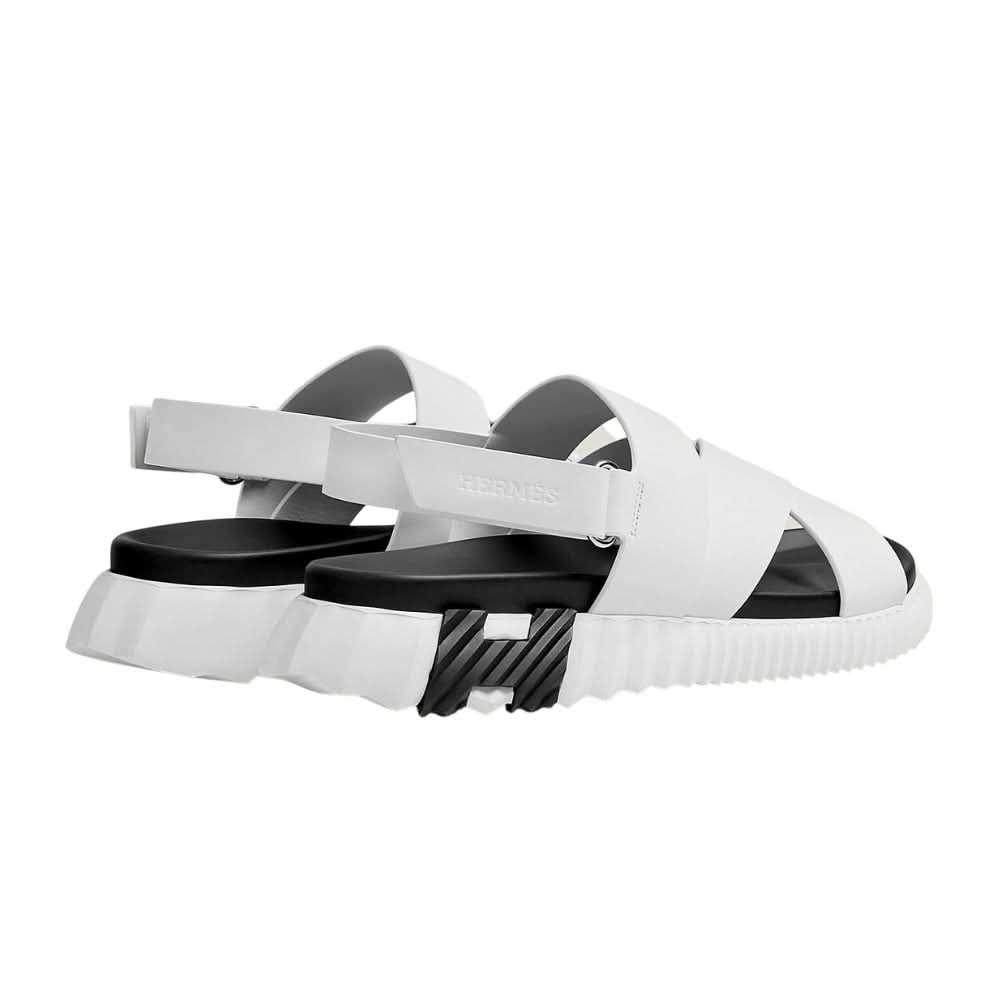 Hermes Electric sandal "White" - kickpit