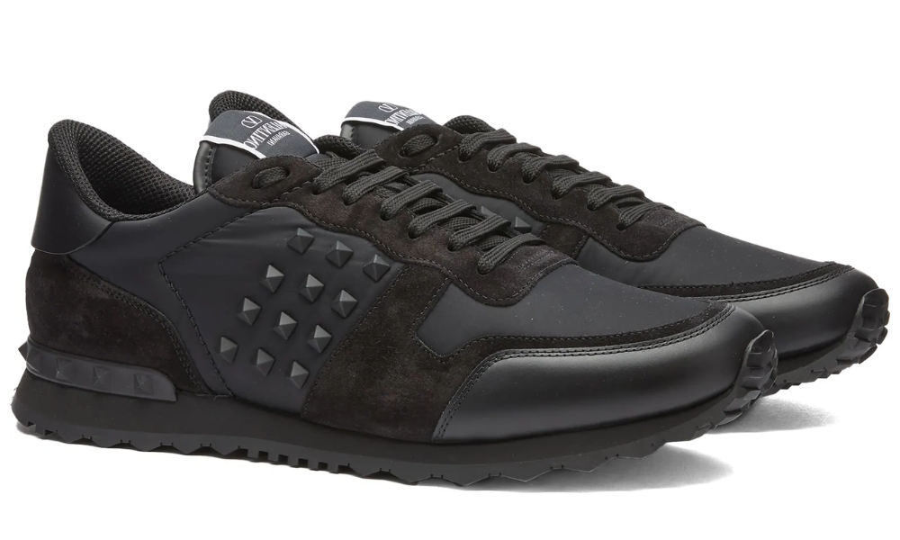 Valentino  Rockstud Sneaker "Black"