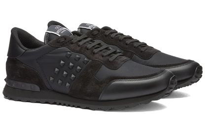 Valentino  Rockstud Sneaker "Black"