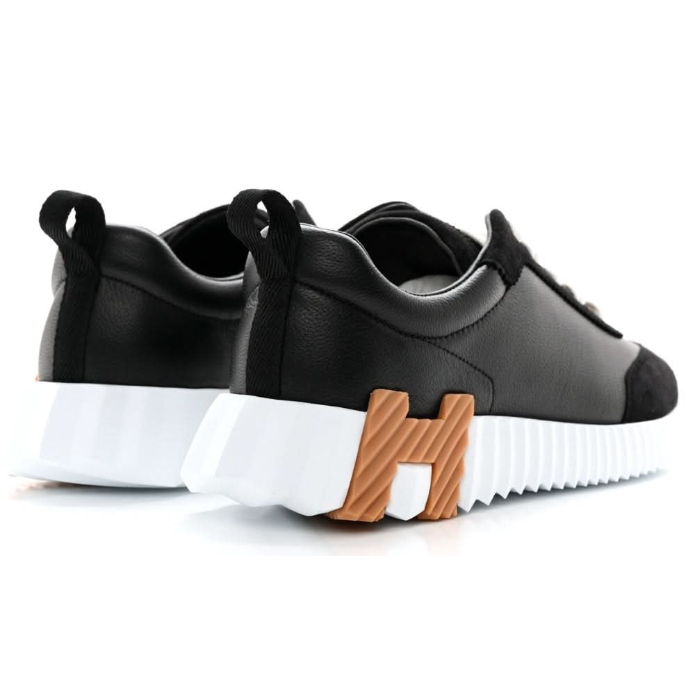 Hermès Air Mesh Suede Goatskin Bouncing "Black" - kickpit