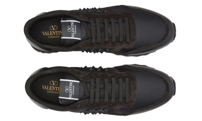 Valentino  Rockstud Sneaker "Black"