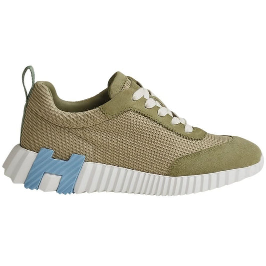 Hermès Bouncing Sneakers "Celadon Green" - kickpit