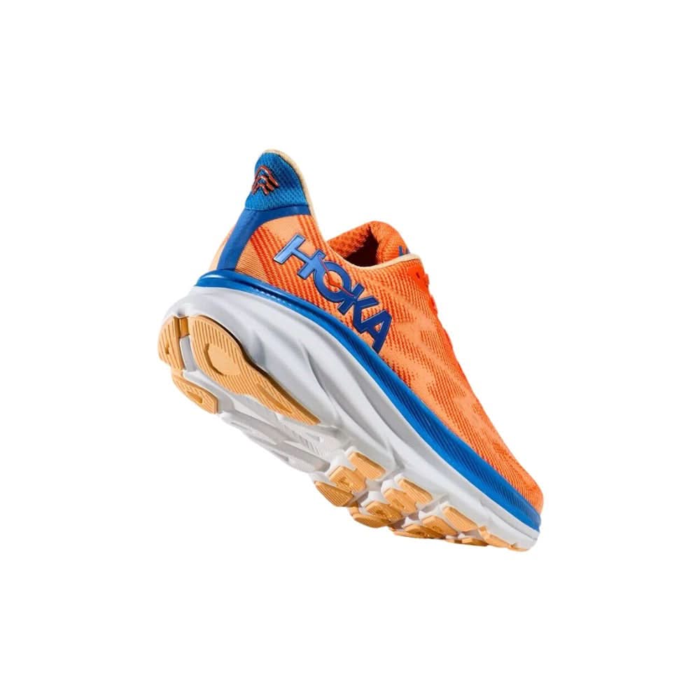 Hoka Clifton 9 'Vibrant Orange Impala' - kickpit