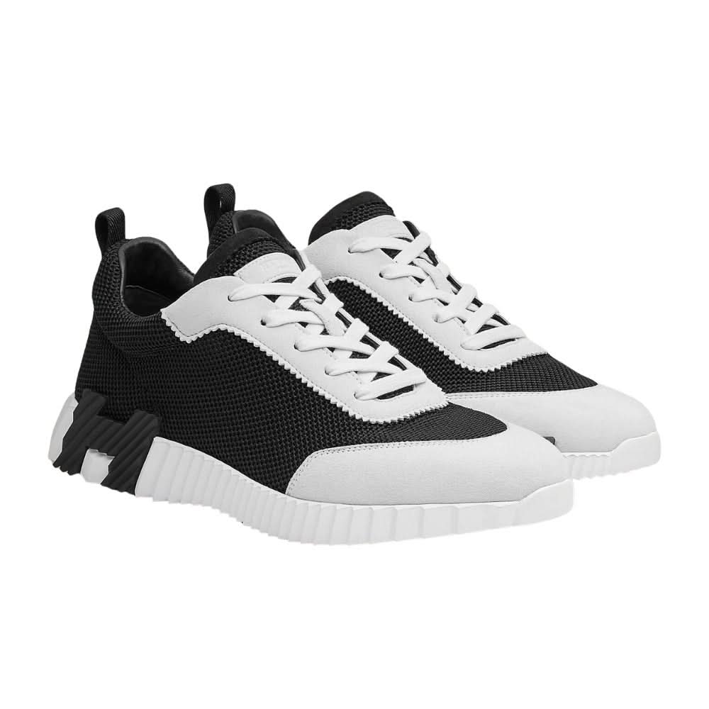 Hermes Bouncing sneaker "Black White" - kickpit
