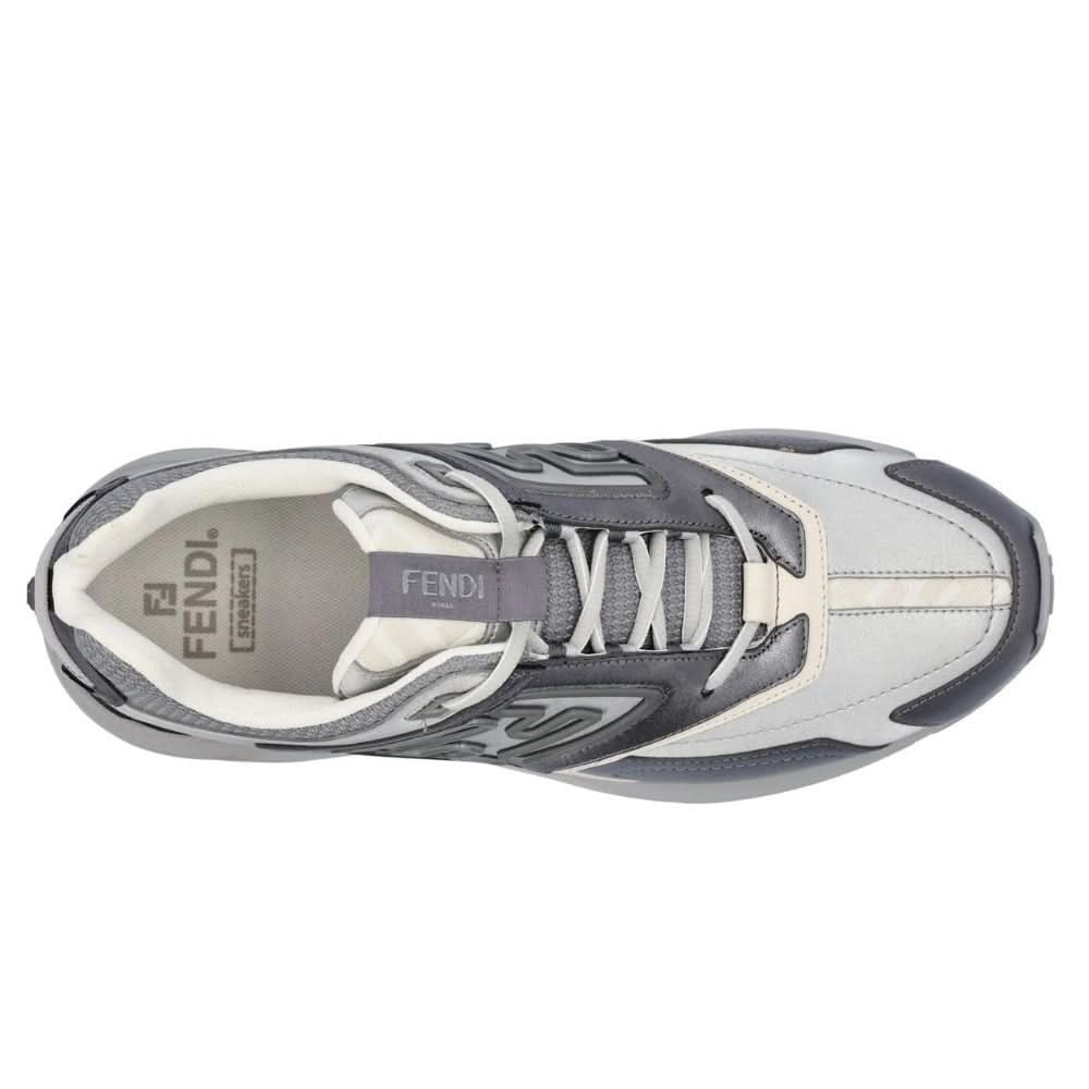 Fendi FF Motif Low-Top Faster Trainers - kickpit
